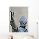 Pope John Paul II statue Wall Mural