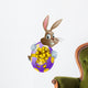 Easter bunny and egg Wall Decal
