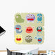 Set Of Monster Wall Decal