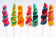 colorful twirly lollipop Wall Decal
