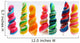 colorful twirly lollipop Wall Decal