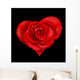 Red Roses Heart Shape