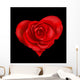 Red Roses Heart Shape