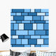Abstract Icy Blue Seamless Wall Decal