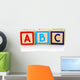 easy as abc Wall Decal