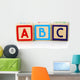 easy as abc Wall Decal