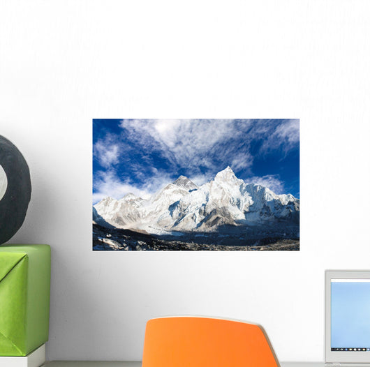 Panoramic Mount Everest with