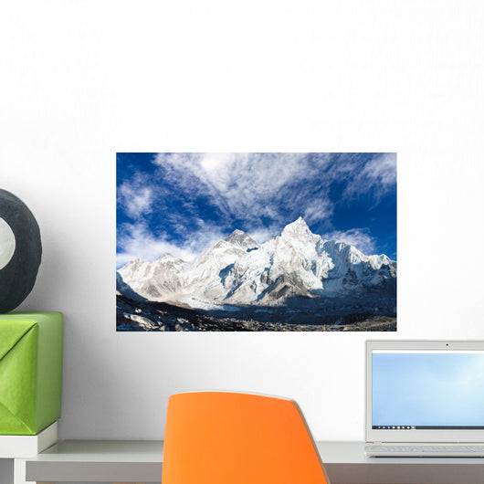 Panoramic Mount Everest with