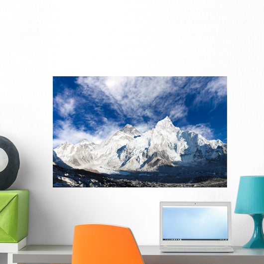 Panoramic Mount Everest with
