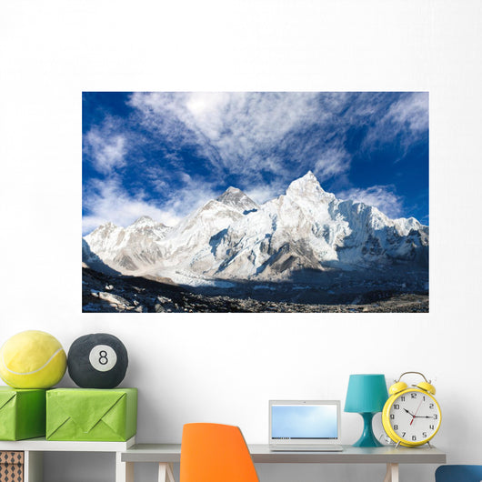 Panoramic Mount Everest with