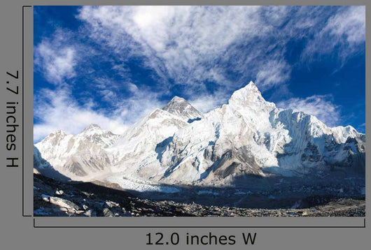 Panoramic Mount Everest with