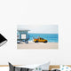 Lifeguard Truck and Station Wall Decal