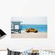 Lifeguard Truck and Station Wall Decal
