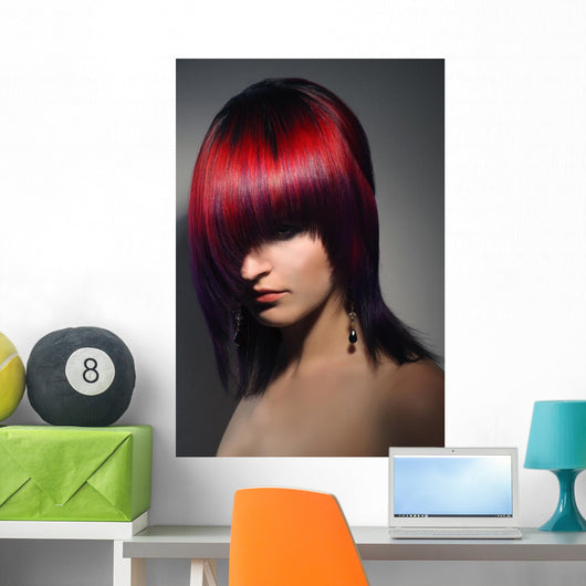 Portrait Beautiful Girl Professional Wall Mural