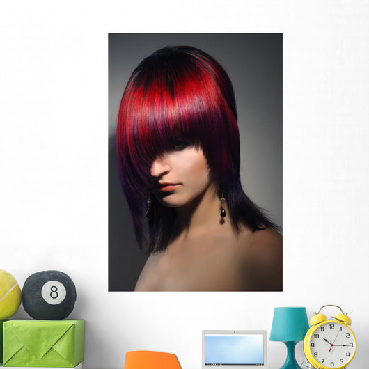 Portrait Beautiful Girl Professional Wall Mural