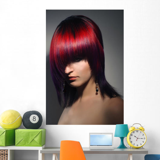 Portrait Beautiful Girl Professional Wall Mural