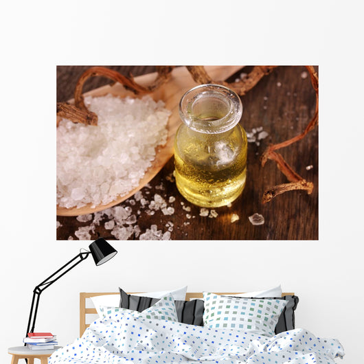 Spa with Aromatherapy Oil Wall Decal