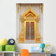 Thai Temple Door with