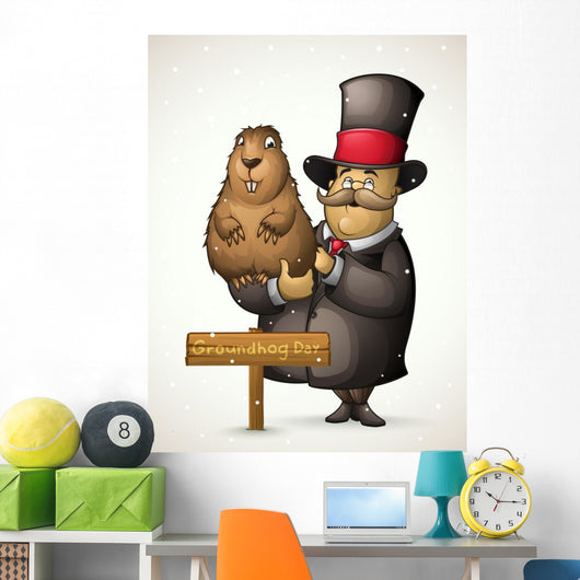 Marmot and Man Groundhog