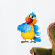 A parrot wondering Wall Decal