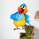 A parrot wondering Wall Decal