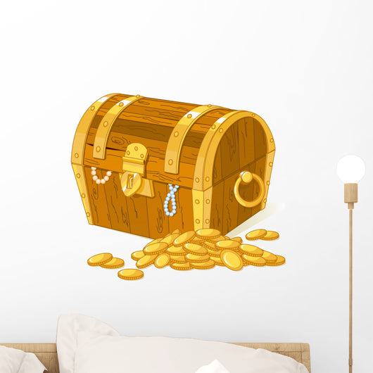 Treasure Chest Wall Decal