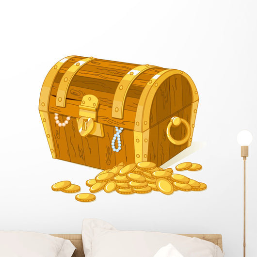 Treasure Chest Wall Decal