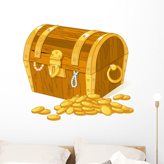 Treasure Chest Wall Decal
