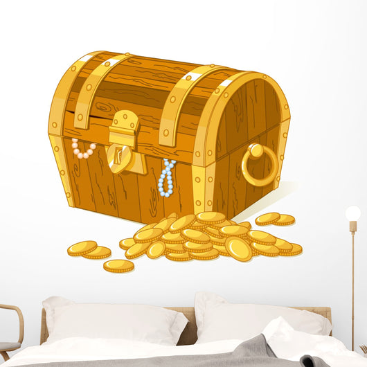 Treasure Chest Wall Decal