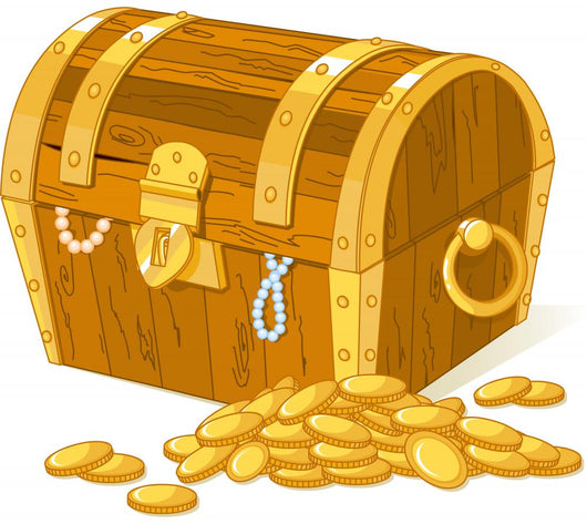 Treasure Chest Wall Decal