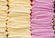 Yellow and Pink Towels Wall Mural