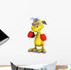 Cute Cartoon Monster Wearing