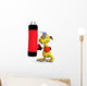 Cute Cartoon Monster Punching