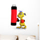 Cute Cartoon Monster Punching