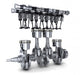 Crankshaft and camshaft Wall Decal