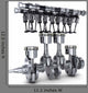 Crankshaft and camshaft Wall Decal