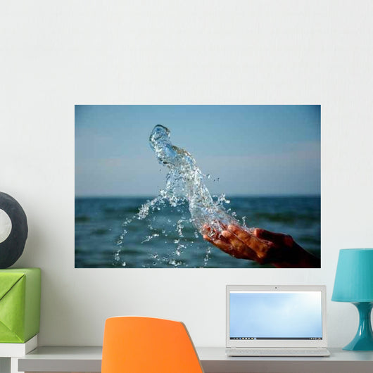 Water-hand Wall Decal