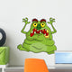 Ugly monster cartoon Wall Decal