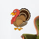 Turkey cartoon Wall Decal