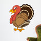 Turkey cartoon Wall Decal