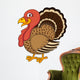 Turkey cartoon Wall Decal