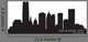 Oklahoma City Skyline Detailed