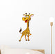 Cute Giraffe Wall Decal