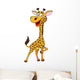 Cute Giraffe Wall Decal