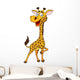 Cute Giraffe Wall Decal