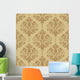 Damask Seamless Vector Pattern Wall Decal