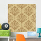 Damask Seamless Vector Pattern Wall Decal