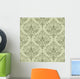 Seamless Light Damask Pattern Wall Decal