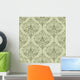Seamless Light Damask Pattern Wall Decal