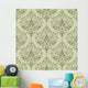 Seamless Light Damask Pattern Wall Decal